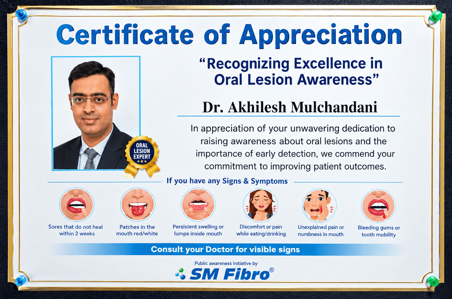 Advanced Dental Clinic Jabalpur Award 8