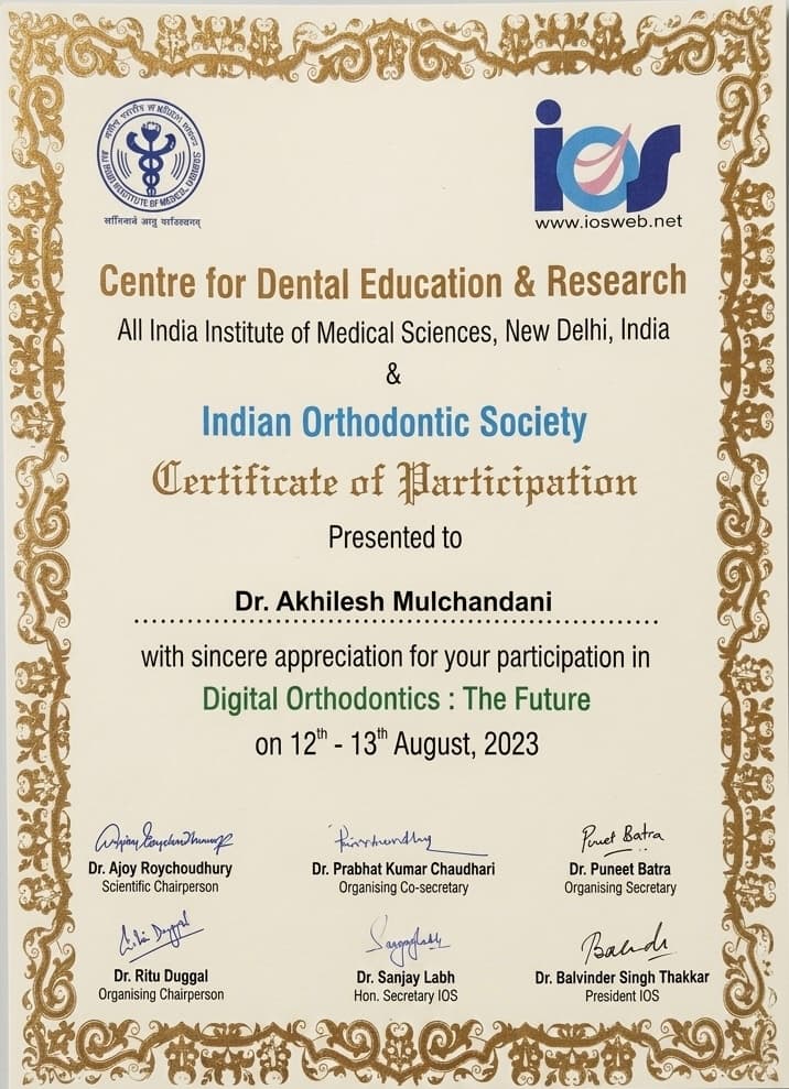 Advanced Dental Clinic Jabalpur Award 18