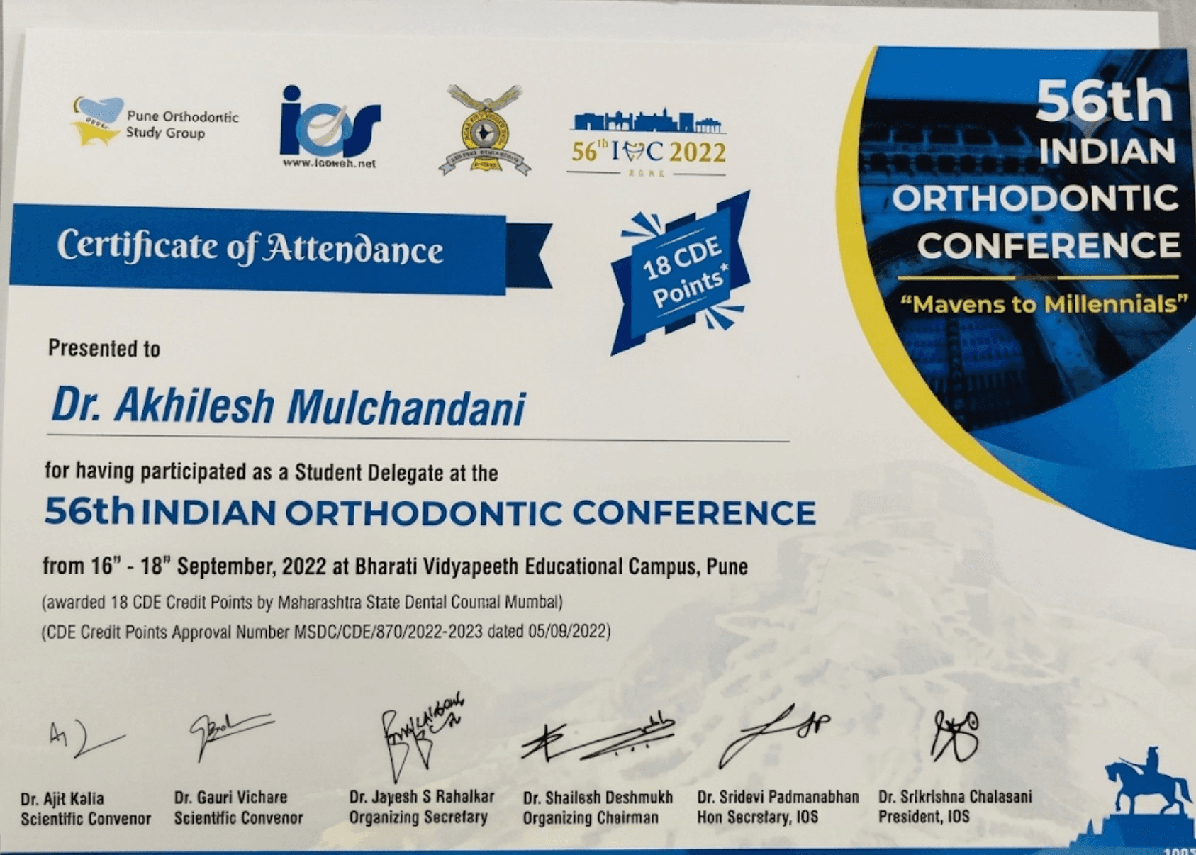 Advanced Dental Clinic Jabalpur Award 20